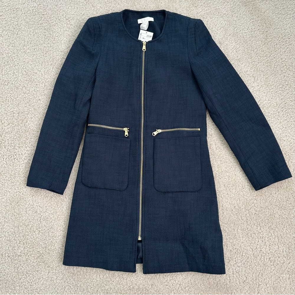 H&M Navy Blue Jacket
